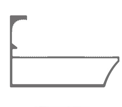 FZ-8834 perfil de aluminio extruido