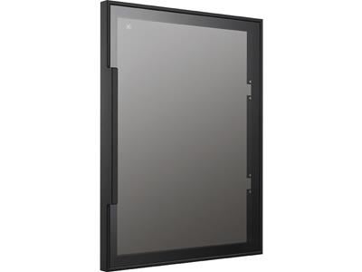 Puerta de vidrio con marco de aluminio, Minimalista 25