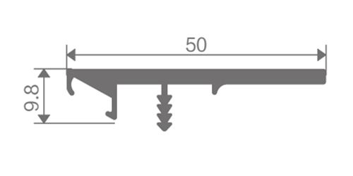 FZ-8905 perfil de aluminio extruido