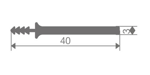 FZ-8907 perfil de aluminio extruido