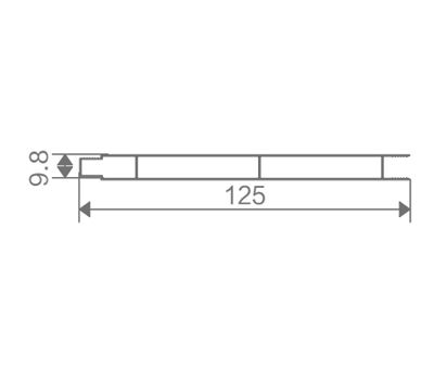 FZ-8895 perfil de aluminio extruido